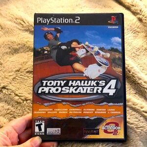 🔹4 for $30 PS2 Tony Hawk ProSkater 4